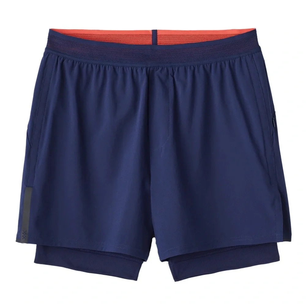 Men’s Rhone 6" Swift Short - Lined in dark blue size XXL athletic short
